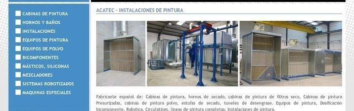 Pagina web Acatec